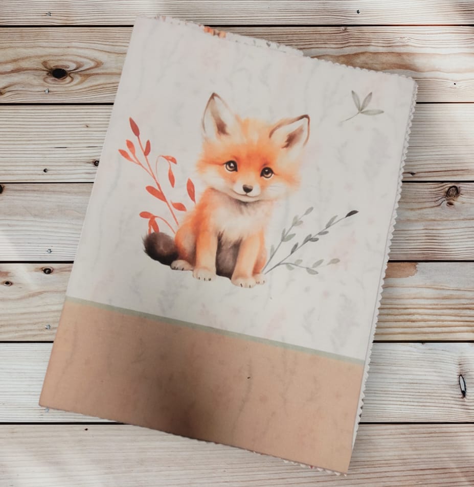 Prot&egrave;ge carnet de sant&eacute; "Renardeau"