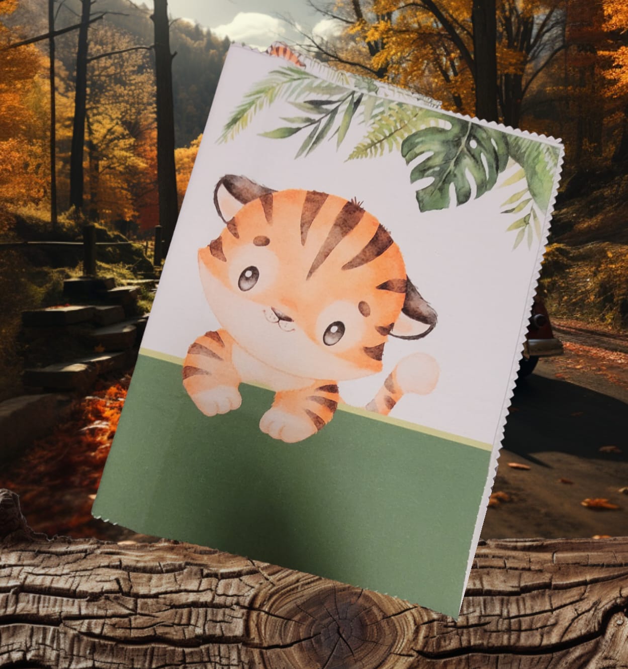 Prot&egrave;ge carnet de sant&eacute; "Tigrou"