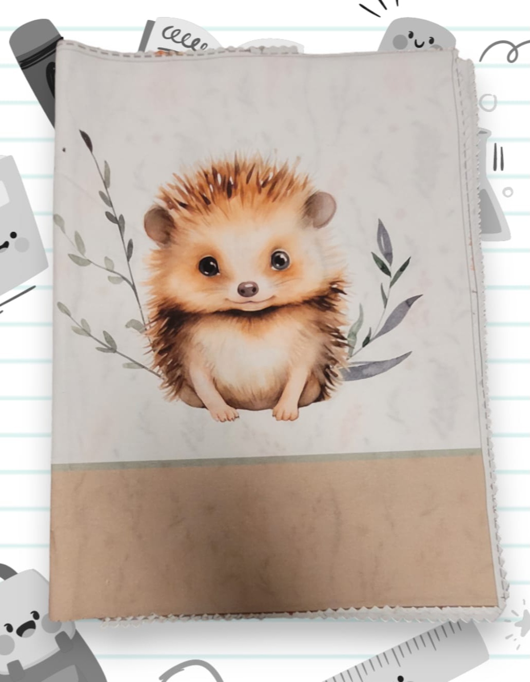Prot&egrave;ge carnet de sant&eacute; "H&eacute;risson"
